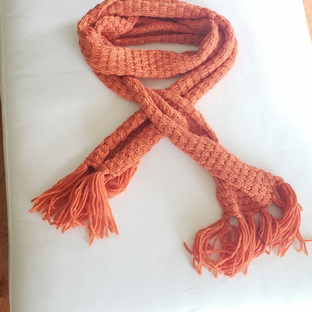 Orange Scarf